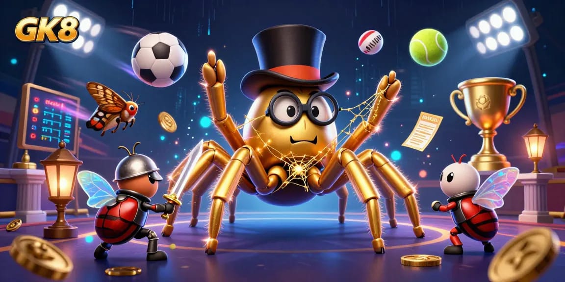 Experience winning moments at GK88, featuring vibrant characters and dynamic casino elements in action.