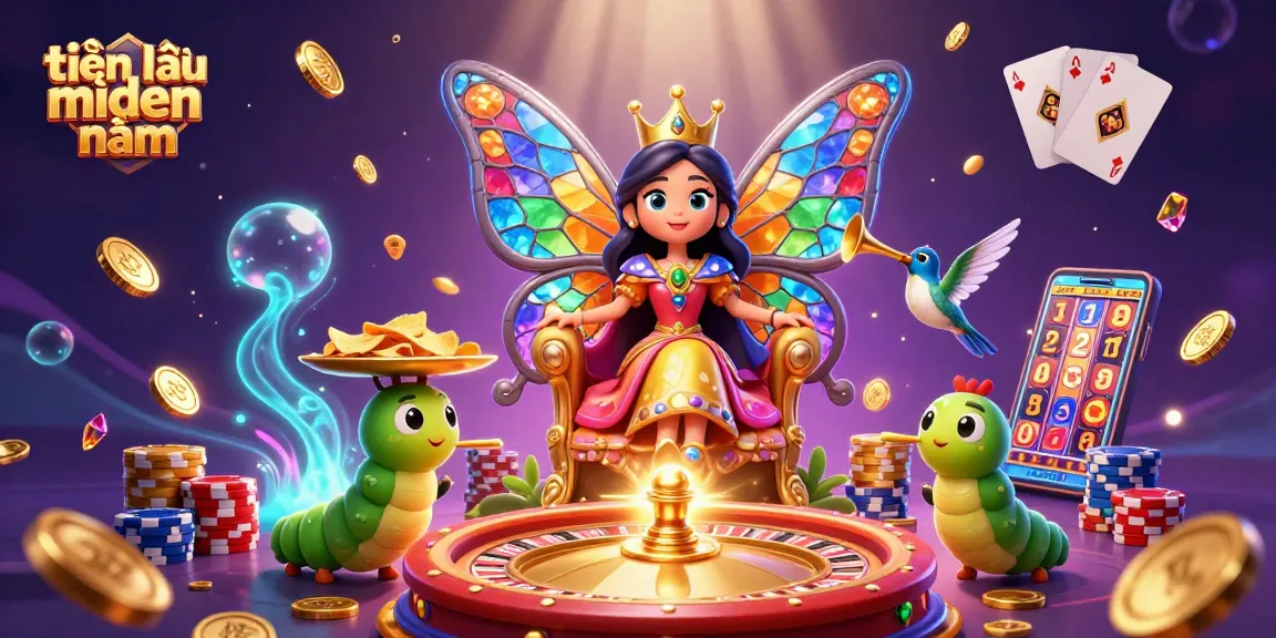 Play exciting tiến lên miền nam with royal cards, abundant chips, and vibrant casino elements