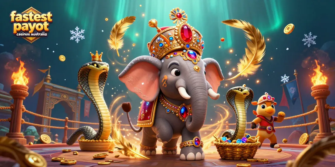 Experience the fastest payout casinos Australia with thrilling 3D cartoon characters and rich casino elements.