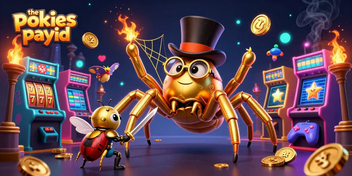 Experience the pokies payid with our vibrant 3D illustration of casino action.