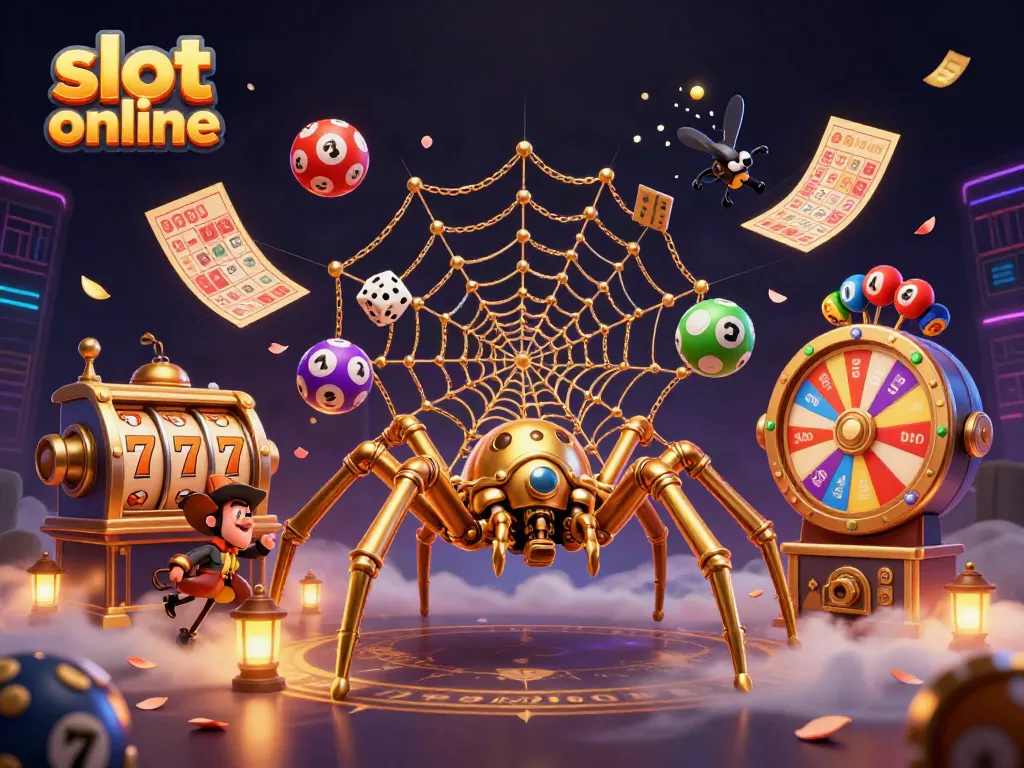 Spin the slot online reels with vibrant casino elements and a whimsical steampunk scene.