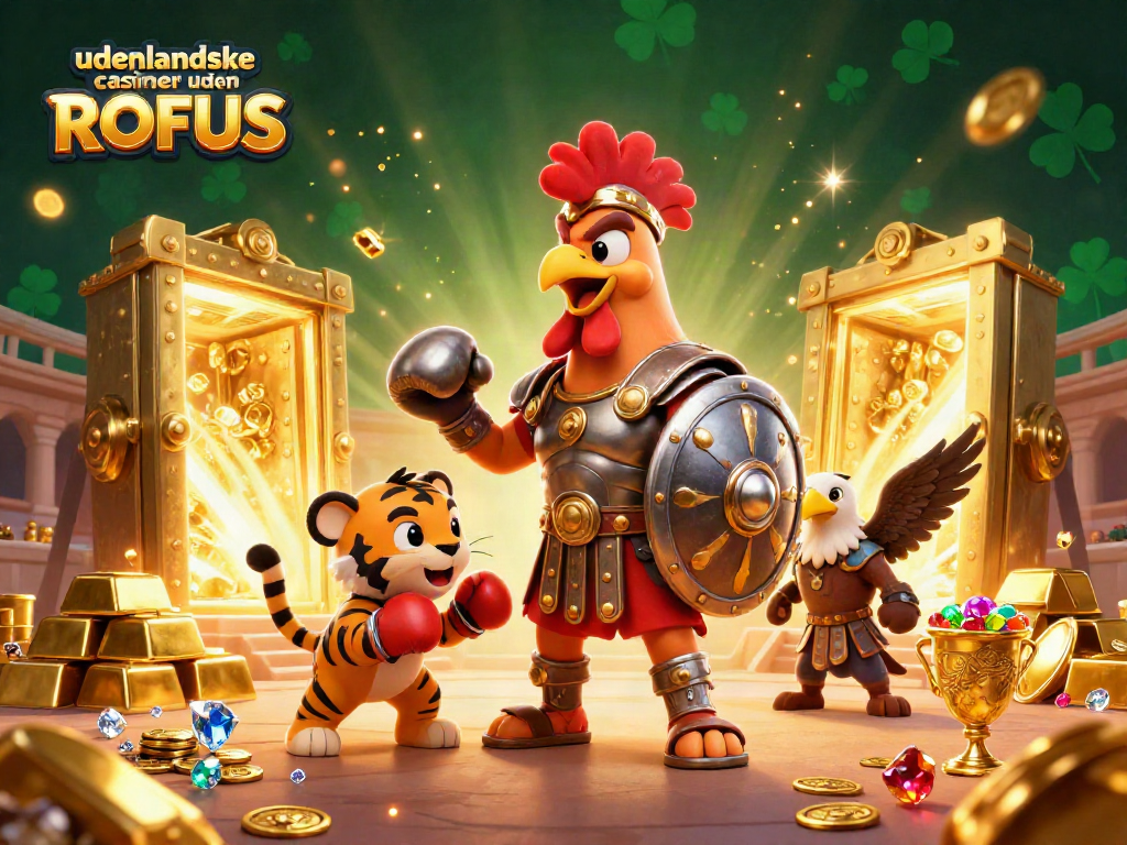 Experience vivid adventures at udenlandske casinoer uden ROFUS with our unique 3D gladiator scene.
